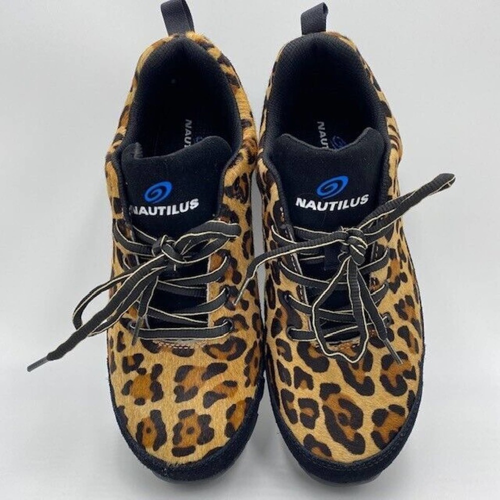Nautilus Women's N1076 Spark Tan Safety Shoes Size 10 (5153552) Leopard Print